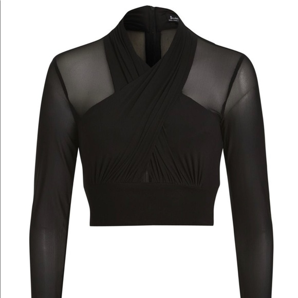 Bardot Tops - Bardot Allure Top in Black - XS - NWT